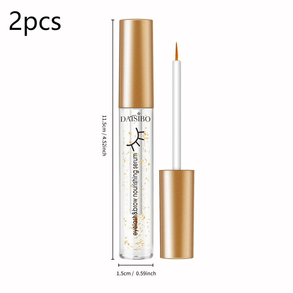 Natural Eyelash Growth Serum - Black Foil Thickening Solution for Longer Lashes