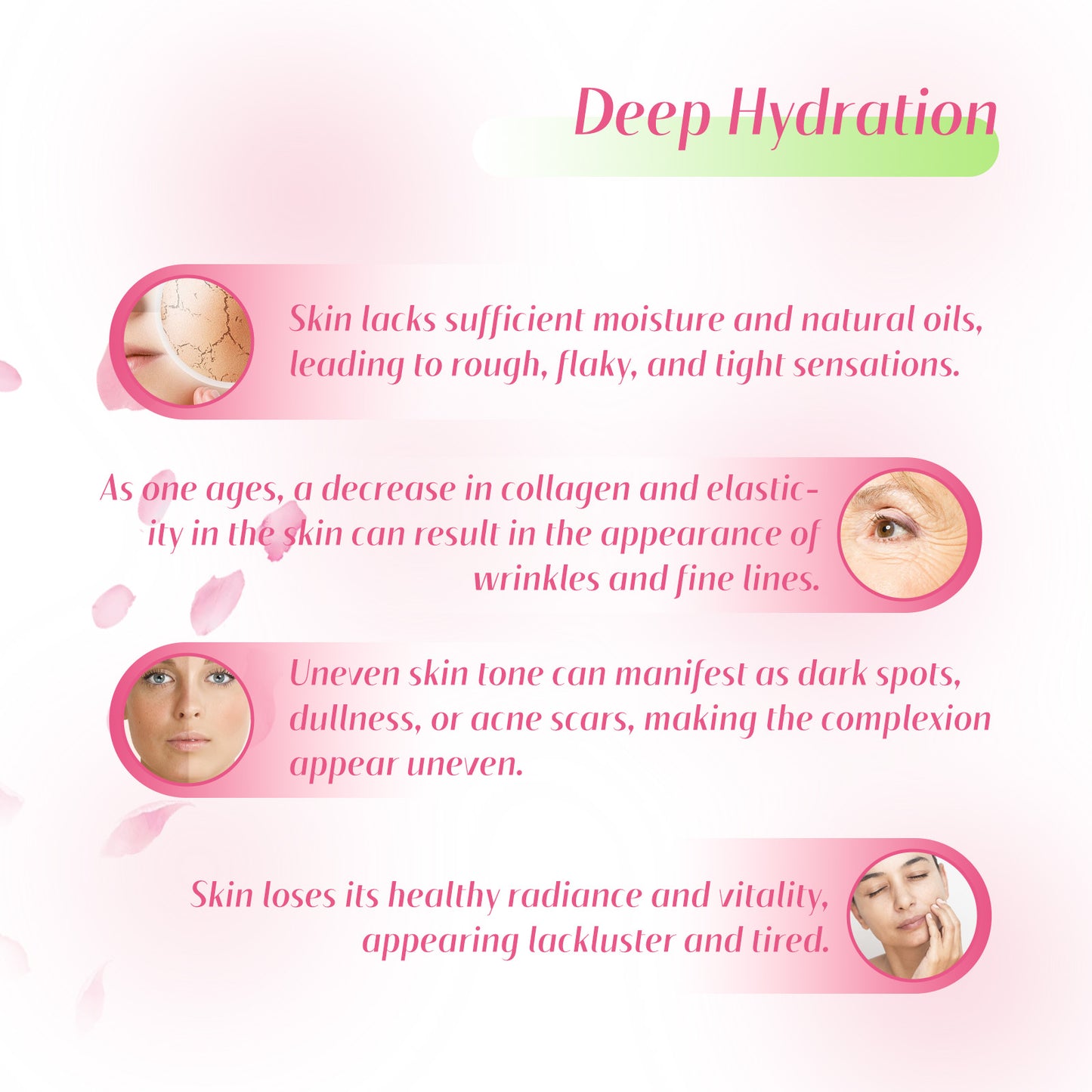 Rose Moisturizing Cream - Hydrating & Firming Face Moisturizer