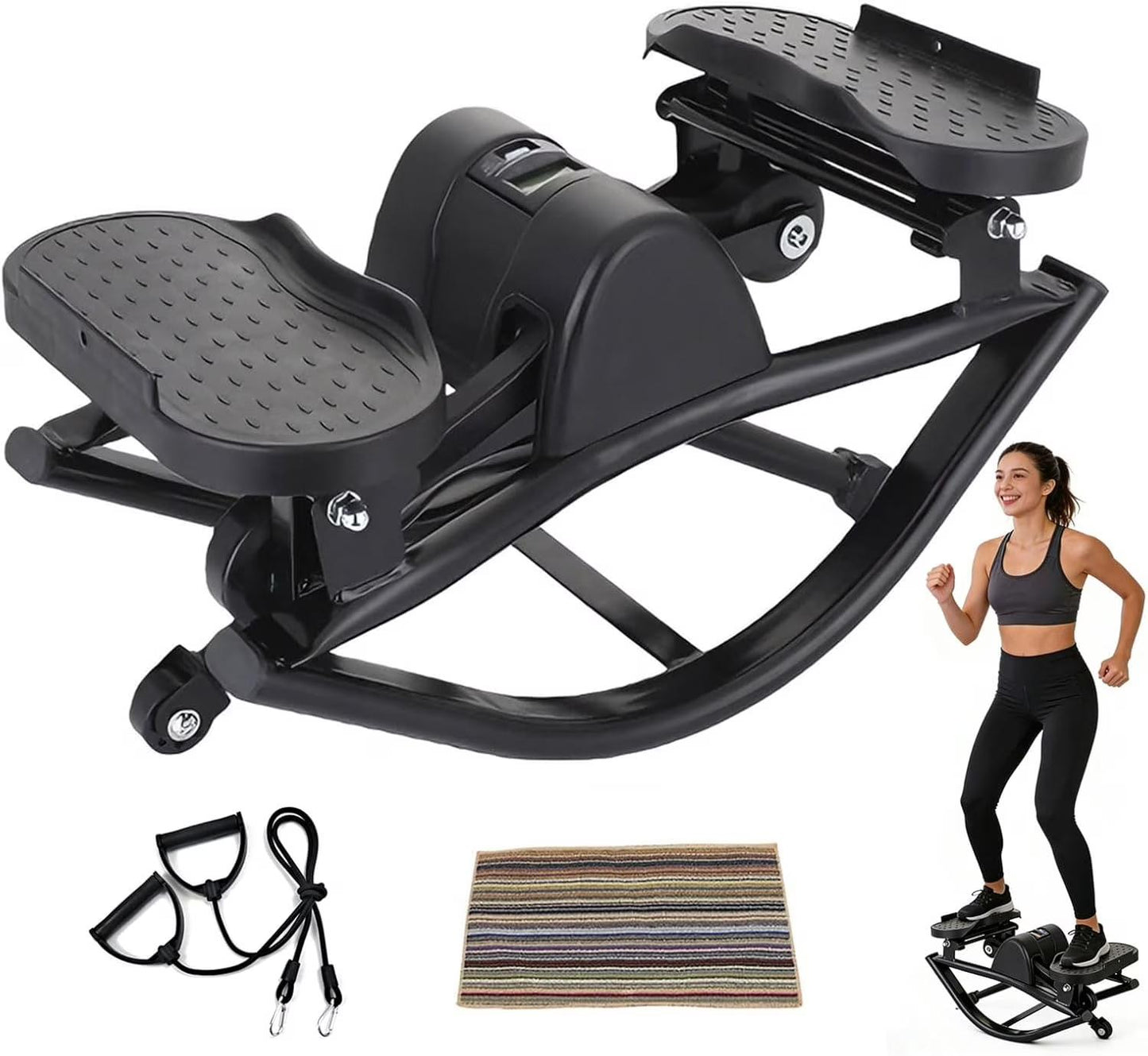 Mini Stepper - Compact Anti-Slip Indoor & Outdoor Fitness Equipment
