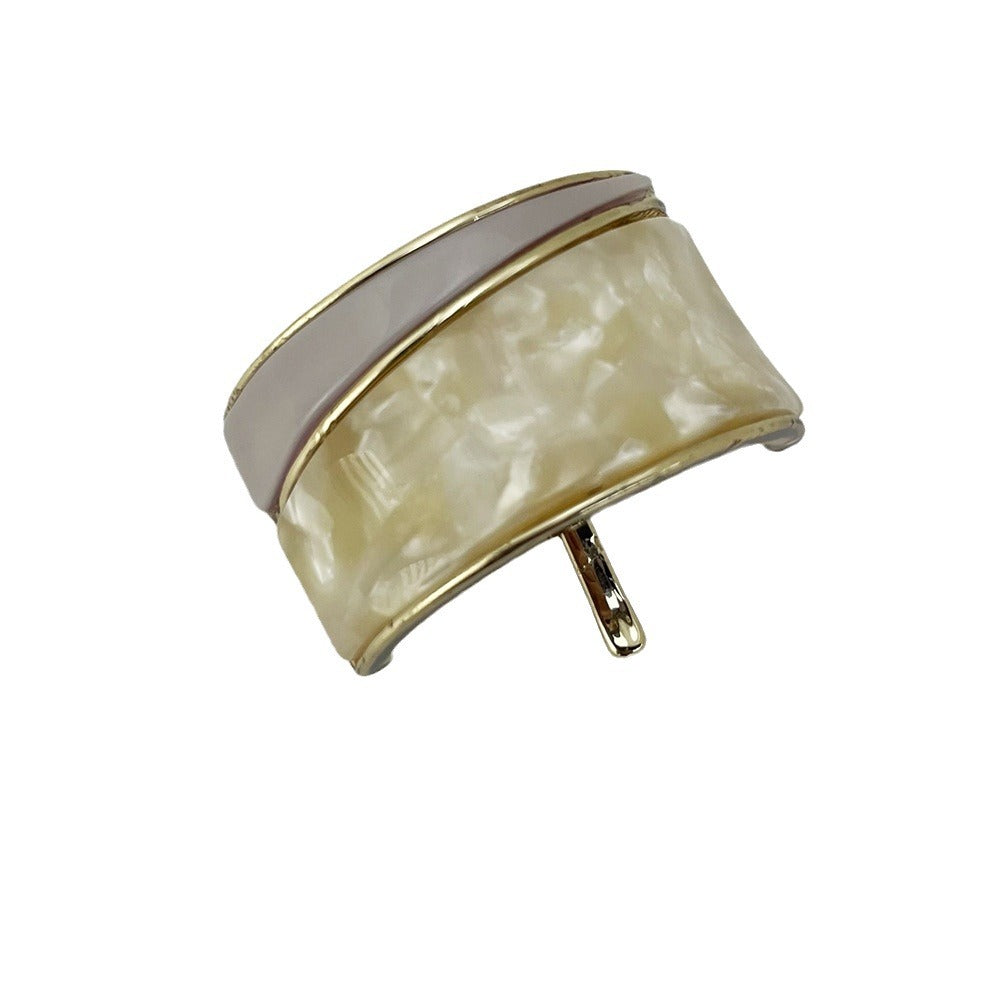 Metal Hair Clip for Low Ponytail, Multiple Colors