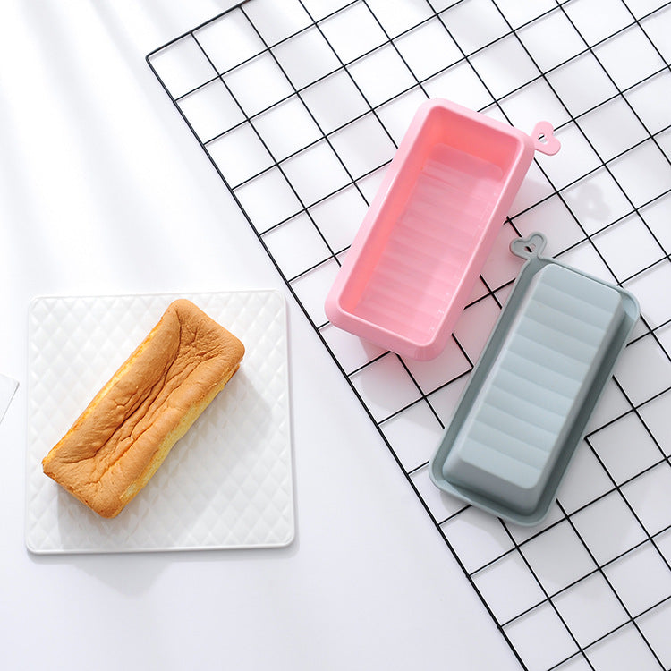 Silicone Rectangular Baking Pan Mold for Bread & Cake - Oven Safe