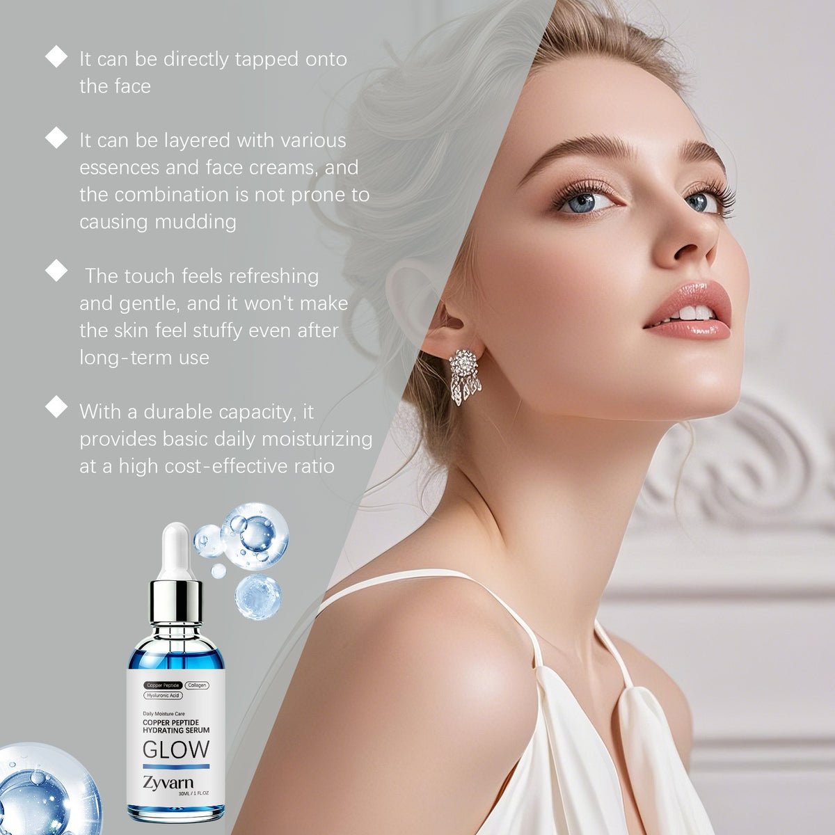 Facial Skin Nourishing Essence 30ml - Firming & Refreshing Skin Care