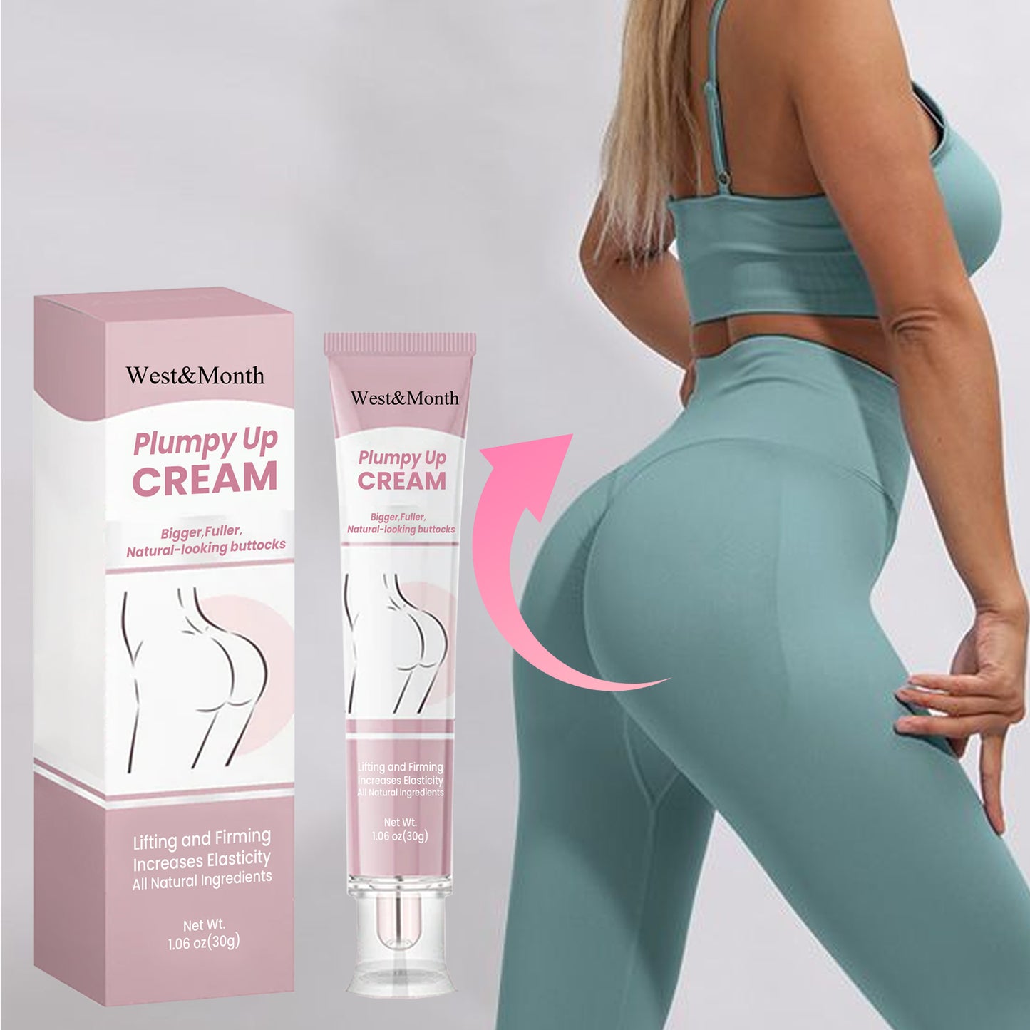 Firming Buttock Enhancement Cream - Moisturizing Hip Lifting Massage Balm