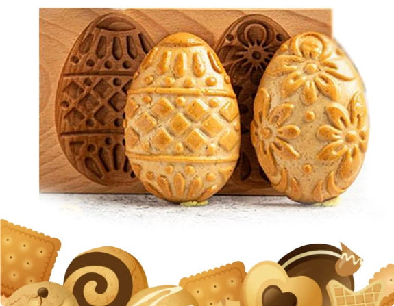 Cookie Cutter & Stamp Set for Baking - Provance Rose Style, Multiple Variants