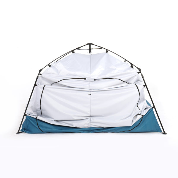 Portable Privacy Changing Tent - Blue & White