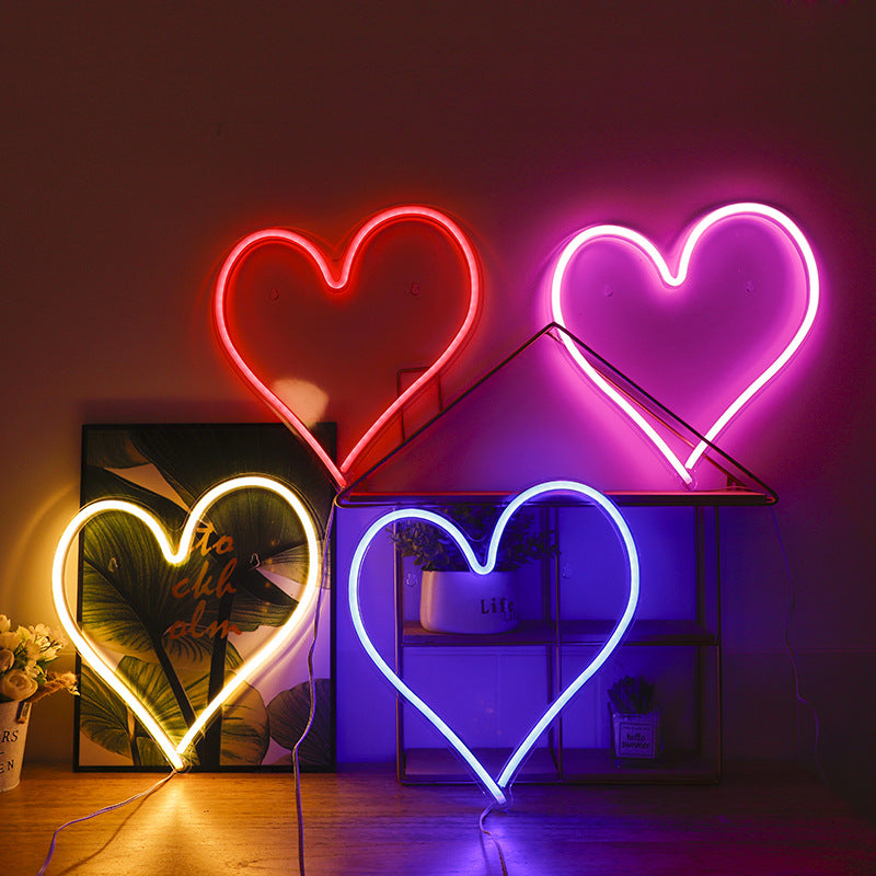 LED Neon Backboard Lamp Decorative Lighting for Room & Party