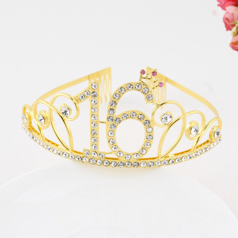 Diamond Crown Hair Clip - Multiple Colors