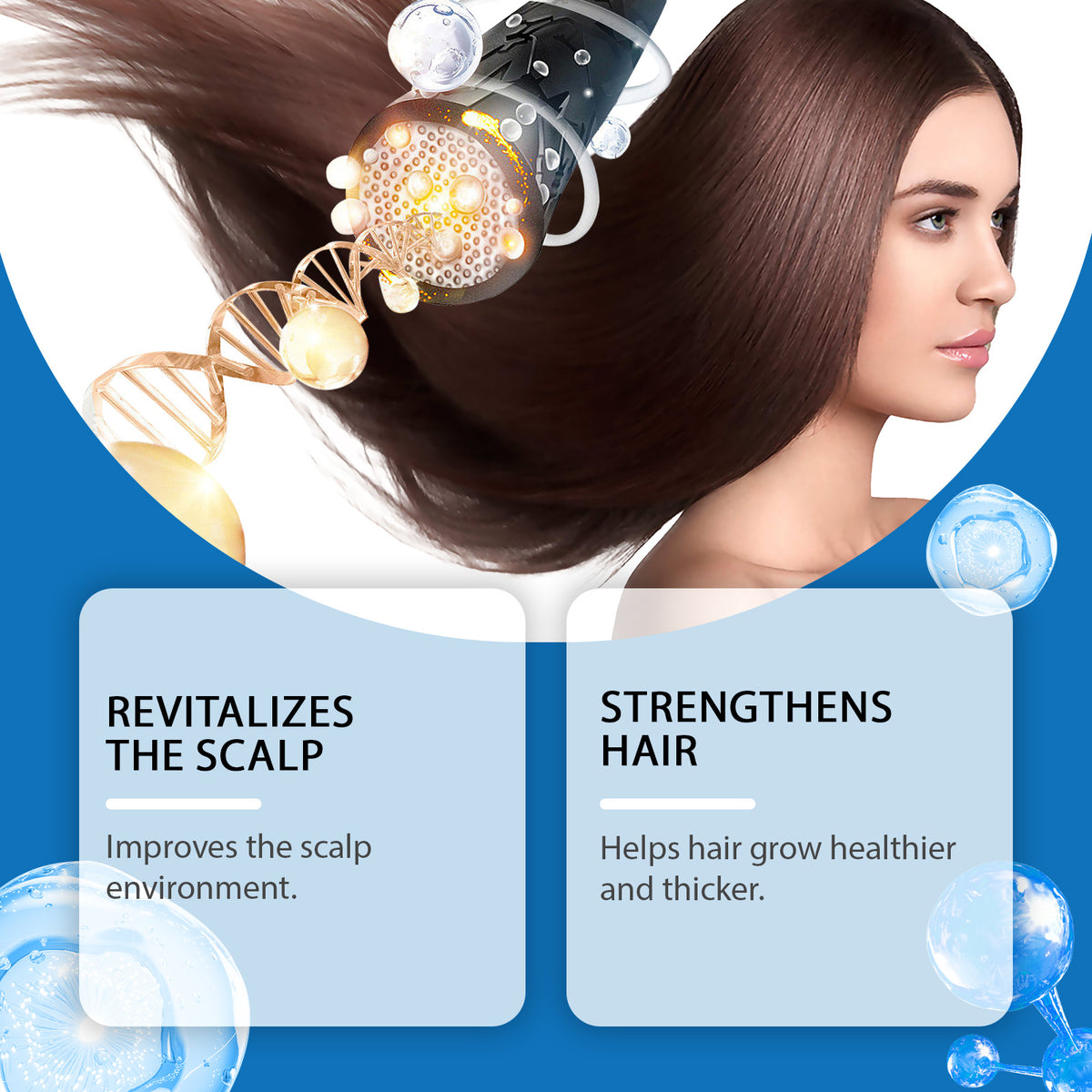Hair Growth Fluid Serum - 30ml Moisturizing Treatment