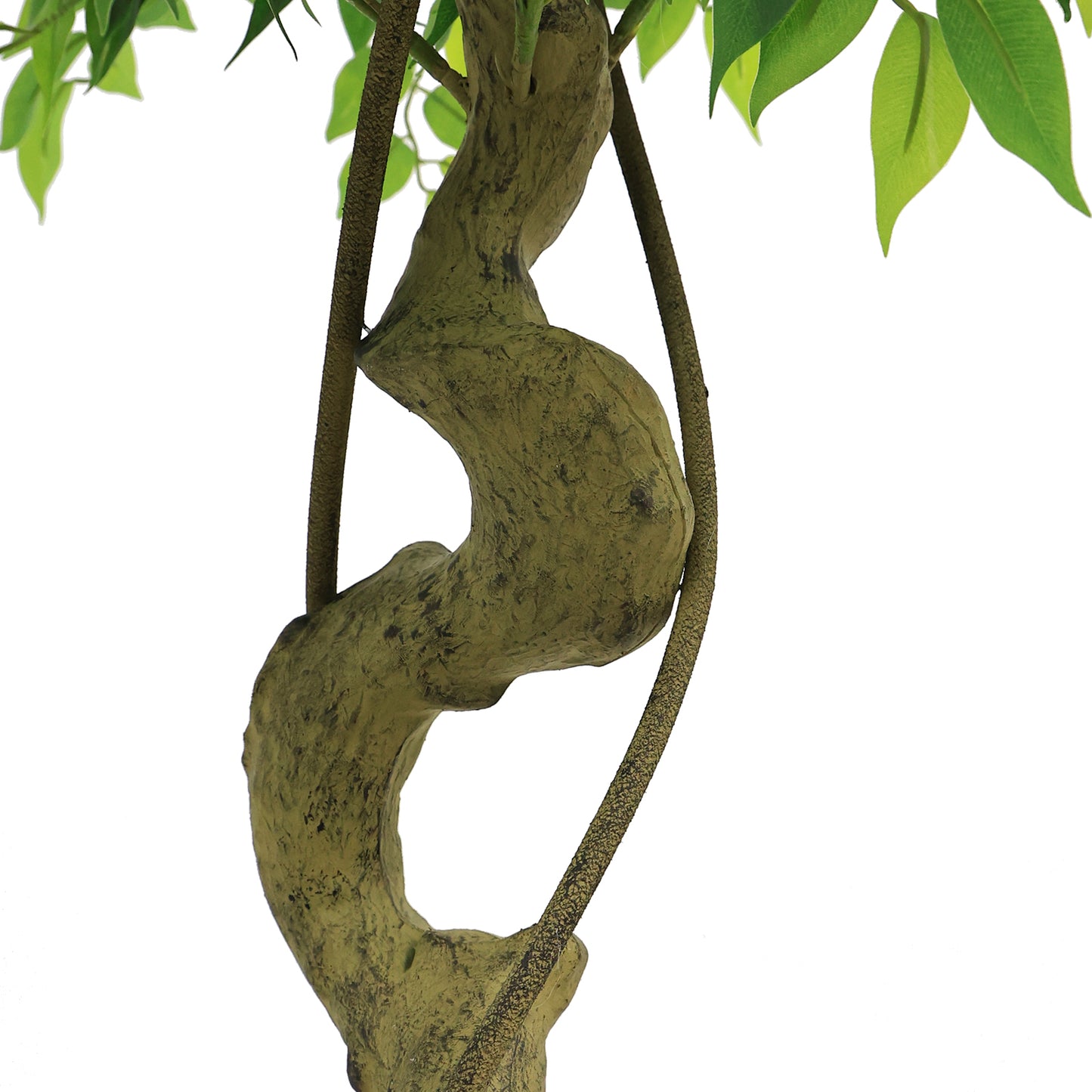 6FT Artificial Ficus Tree with Pot - Lifelike Green Decor