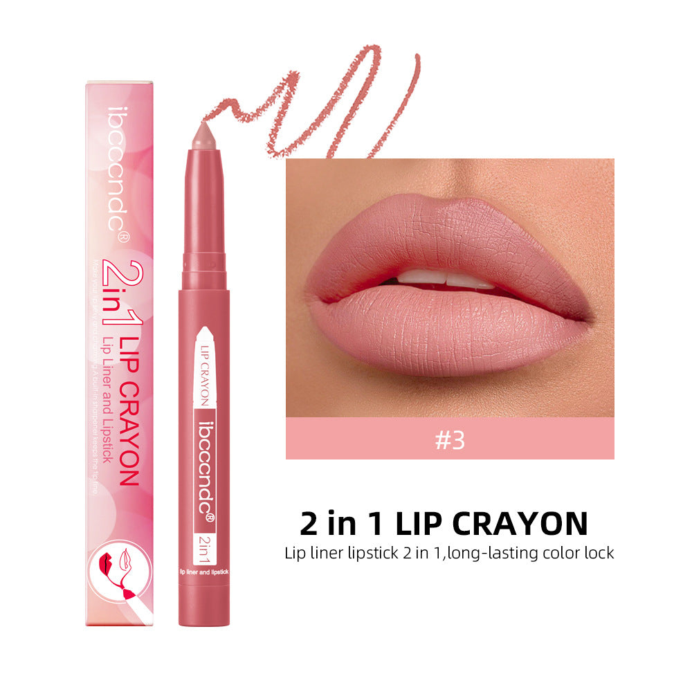 Long Lasting Waterproof Lip Liner - Matte, Moisturizing, 1G