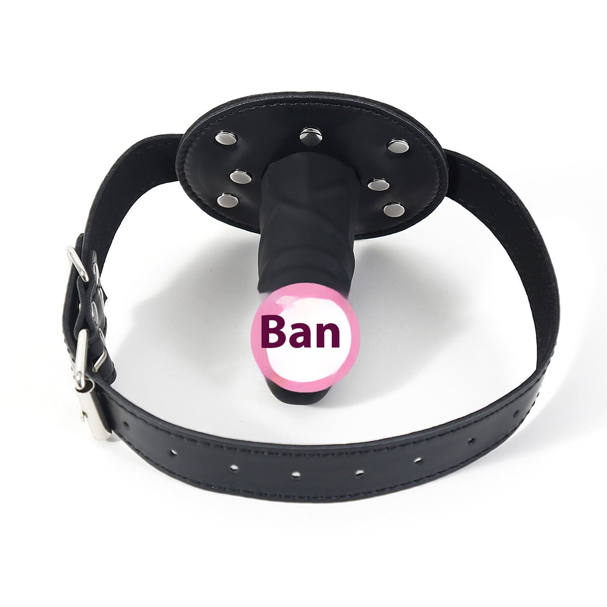 Black Leather Couple Props for Adult Wellness, Multiple Sizes