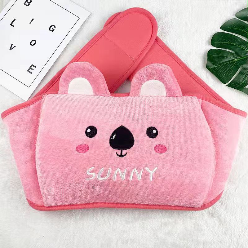 Cartoon Waist Warmer Plush Support Without Hot Water Bag