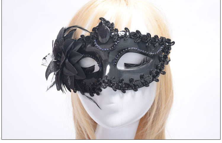 Halloween Princess Mask for Parties and Costumes - Multiple Colors Available