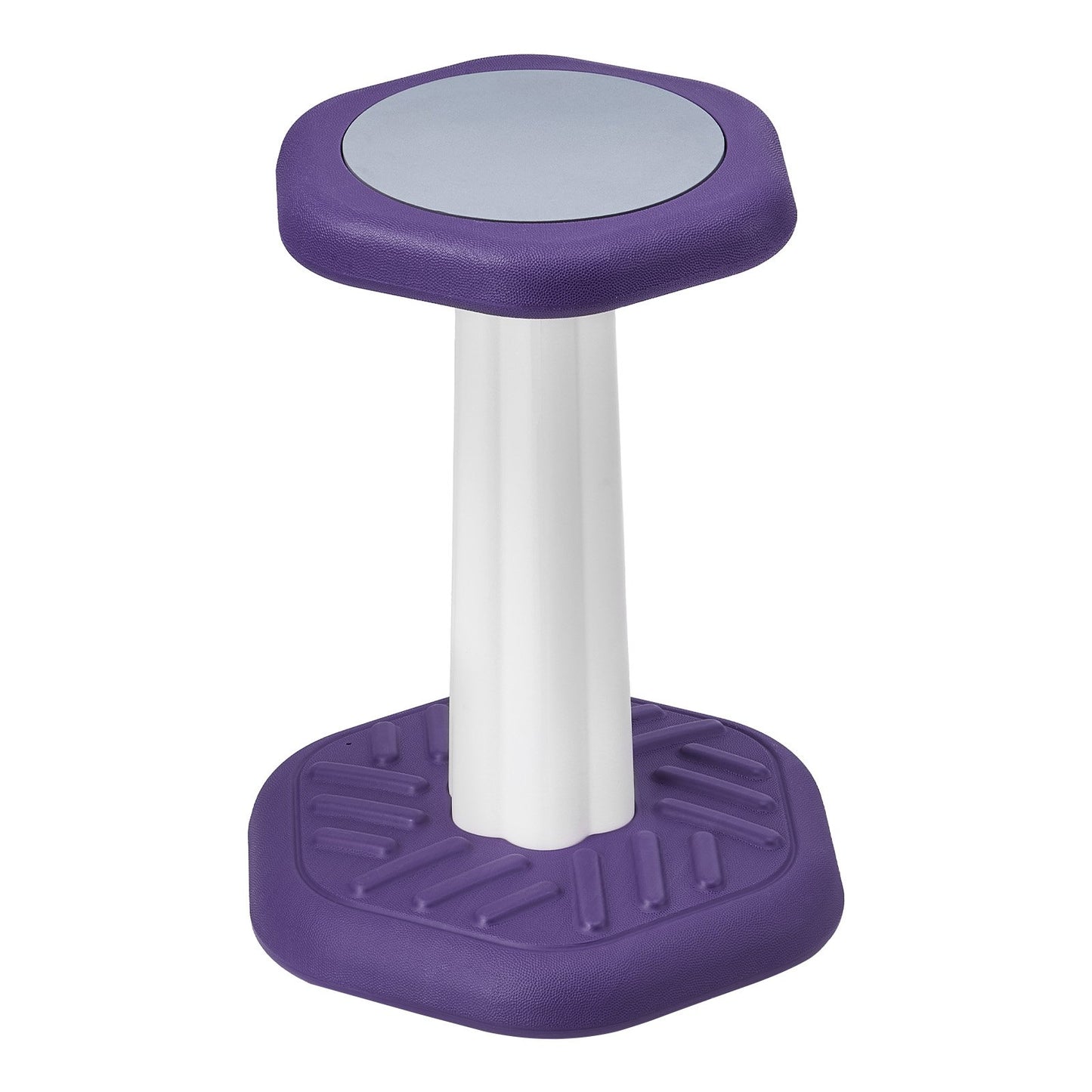 Kids Wobble Chair - Active Stool with Sponge Cushion for Focus & Posture, Purple