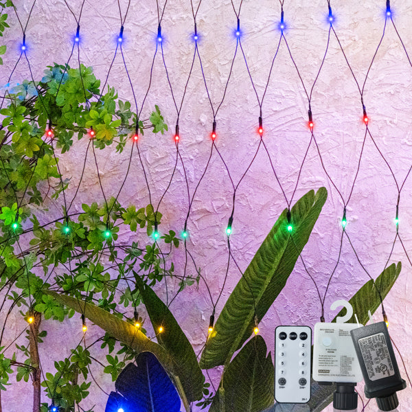 360 LED Christmas Net Lights - Indoor & Outdoor Decoration