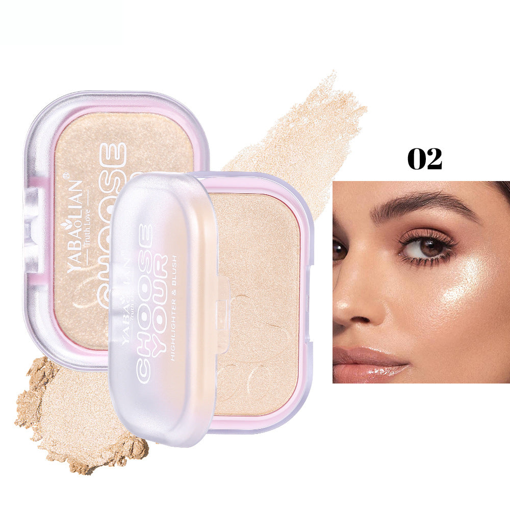 Highlight Contour Compact Makeup Powder Set - Four-Color Sequins