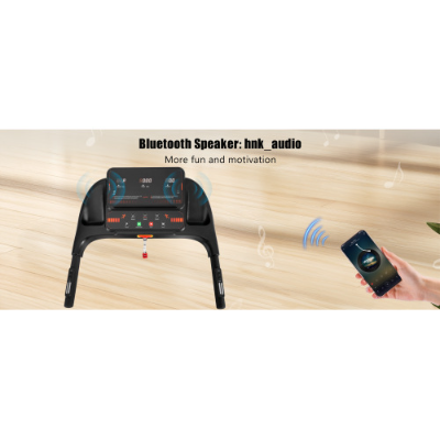Folding Treadmill for Home - 2.5HP, Bluetooth Speaker, 300lbs Capacity