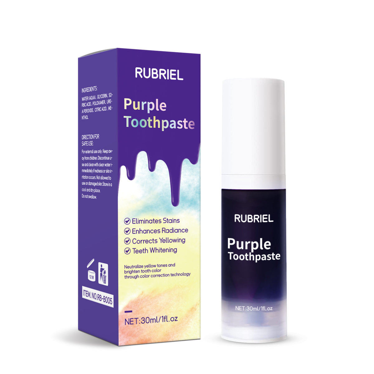 Toothpaste for Smoke Stain Removal and - 30ml