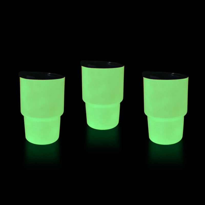 Mini Stainless Steel Insulated Cup Fluorescent Green 3oz - Luminous Drinkware