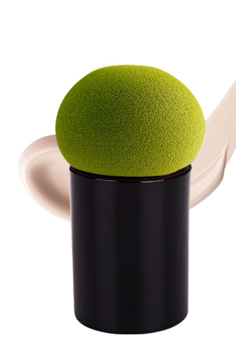 Brown Ribbon Head Puff for Crafting and Decorations