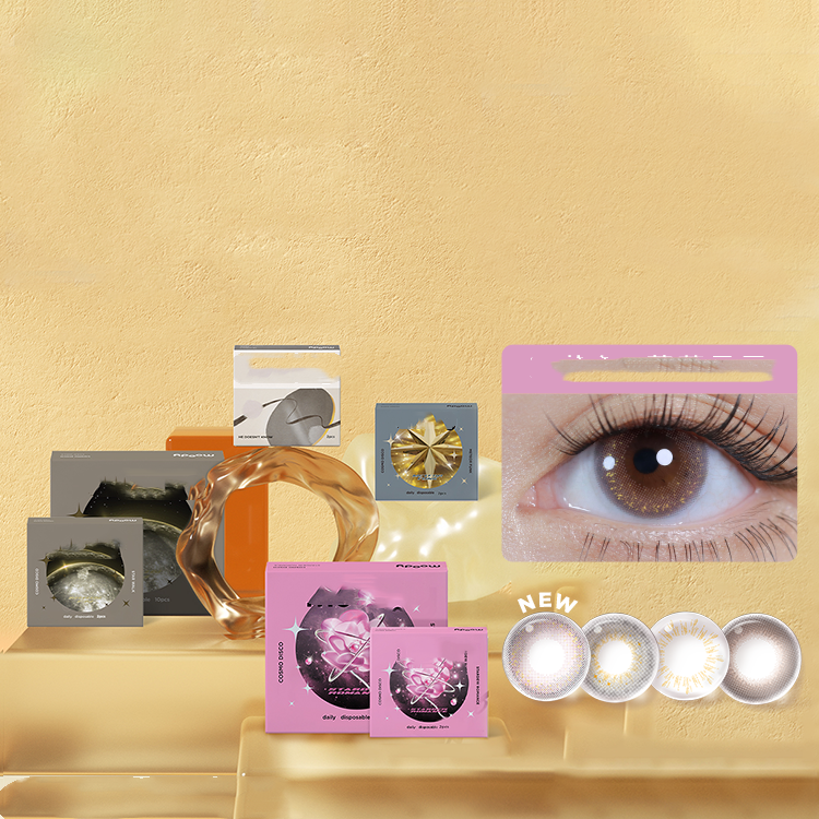 Daily Color Contact Lenses - Hydrogel, Multiple Styles & Degrees