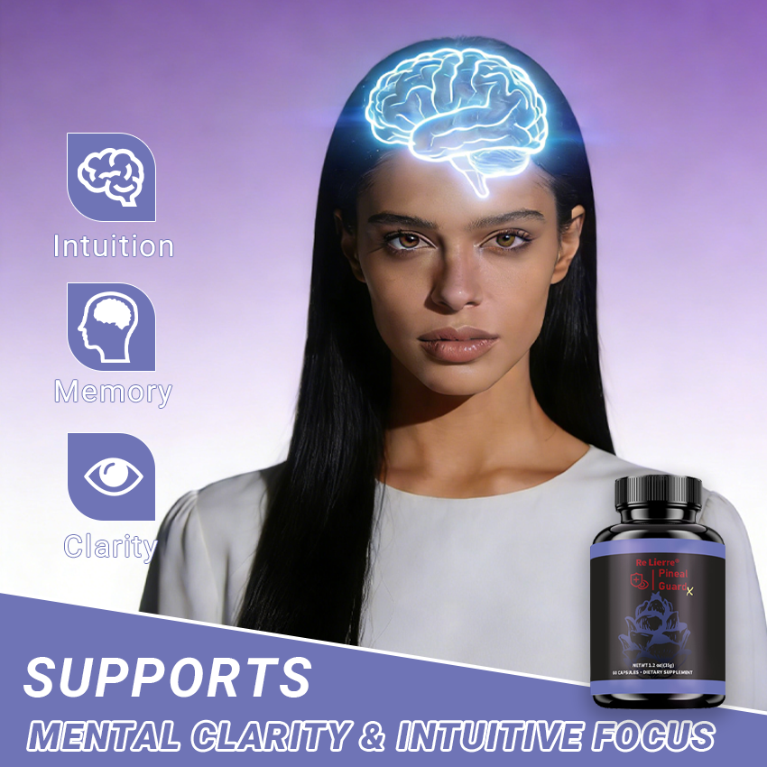 Pineal Guard Brain Support Supplement - Memory & Focus Vitamins - 60 Capsules