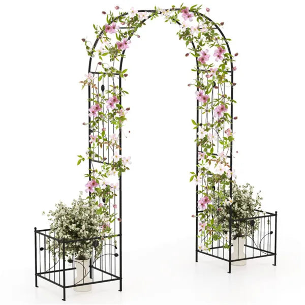 Outdoor Trellis for Climbing Vines - 80" x 20" x 86"