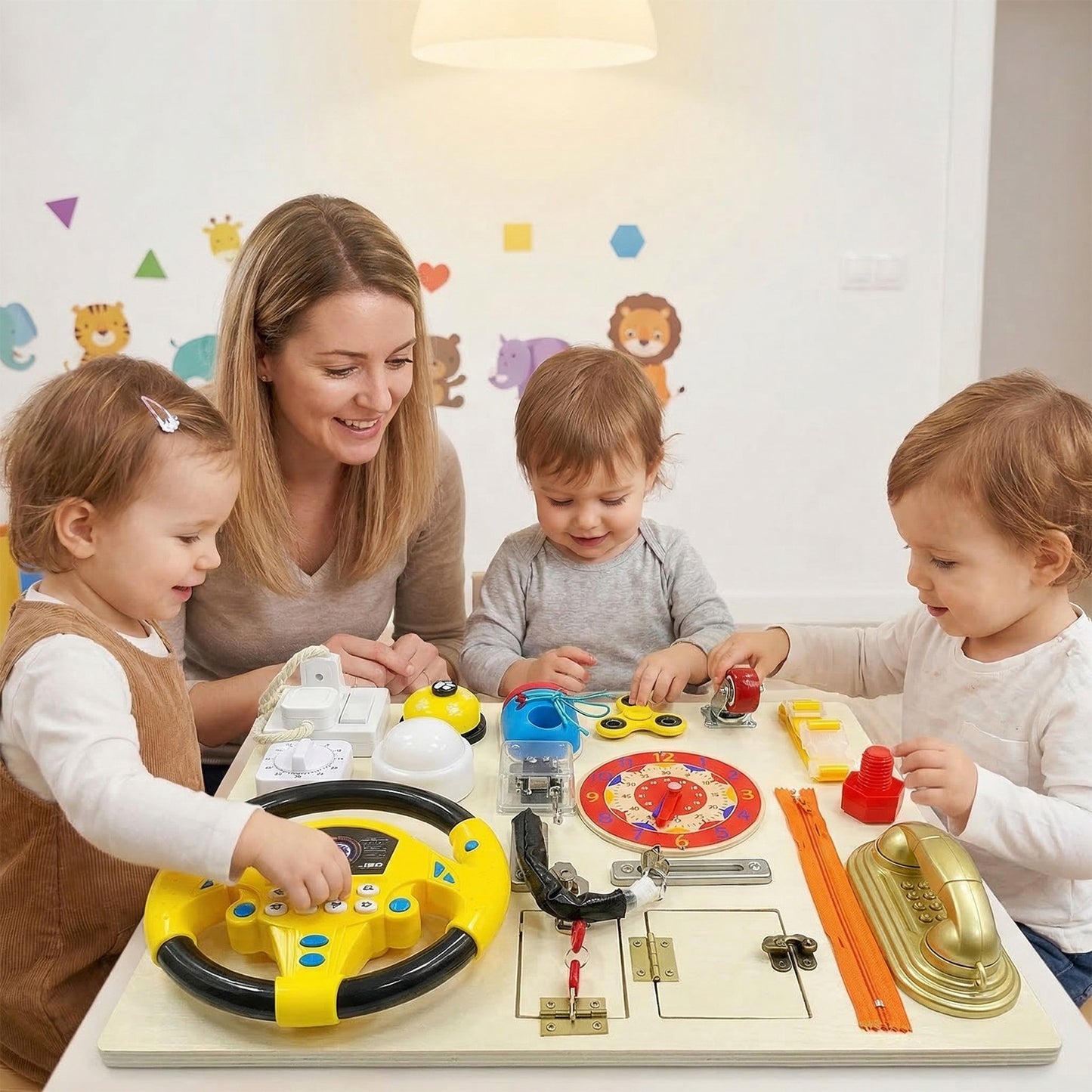 Toddler Sensory Activity Large Size Multifunctional Children Wooden