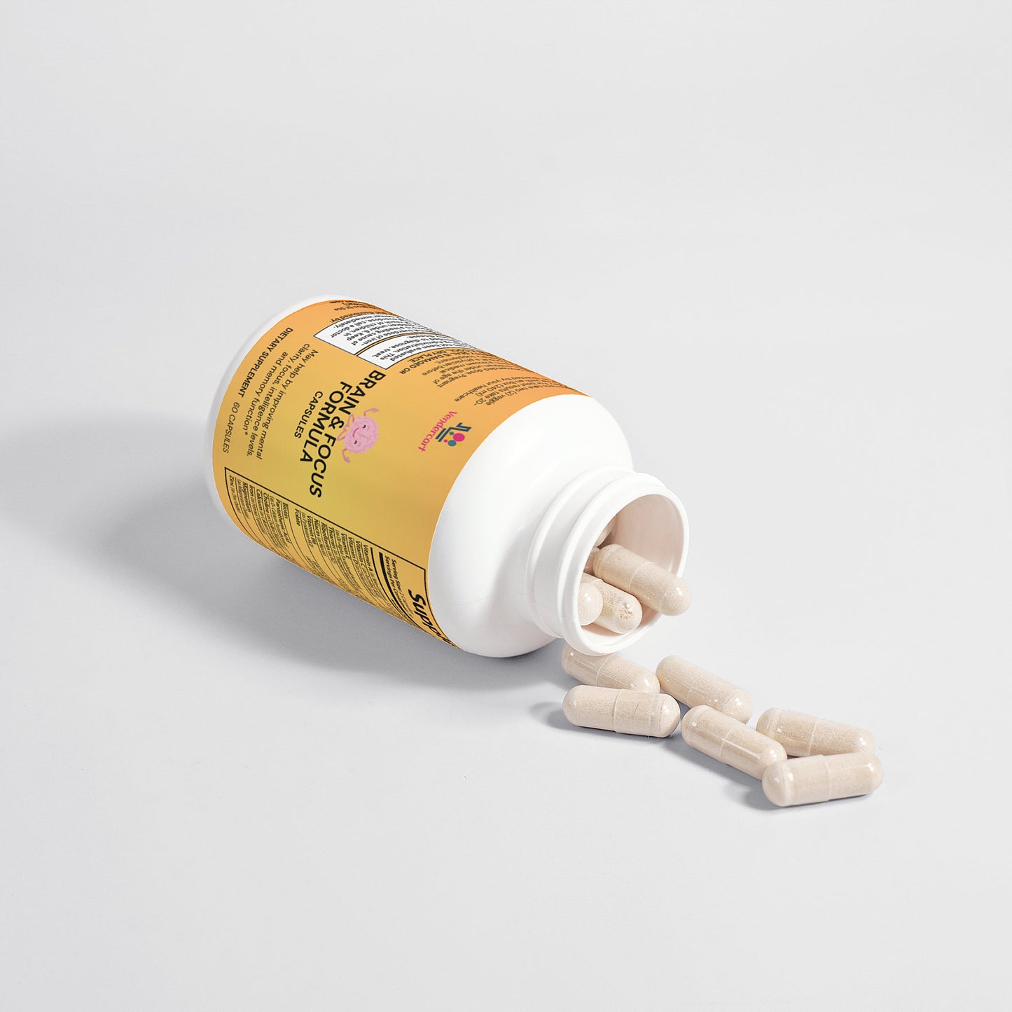 Nootropic Brain & Focus Supplement - Cognitive Support Formula