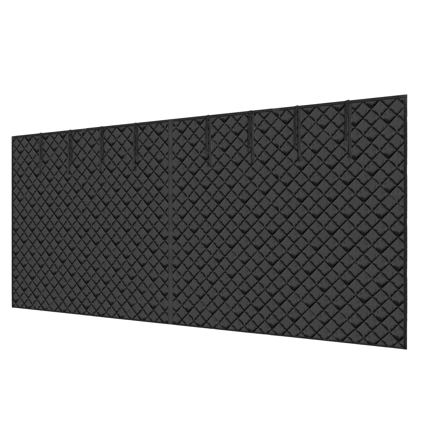 Garage Door Insulation Kit 18.3 x 7.15 ft Thermal Insulated Curtain for Winter