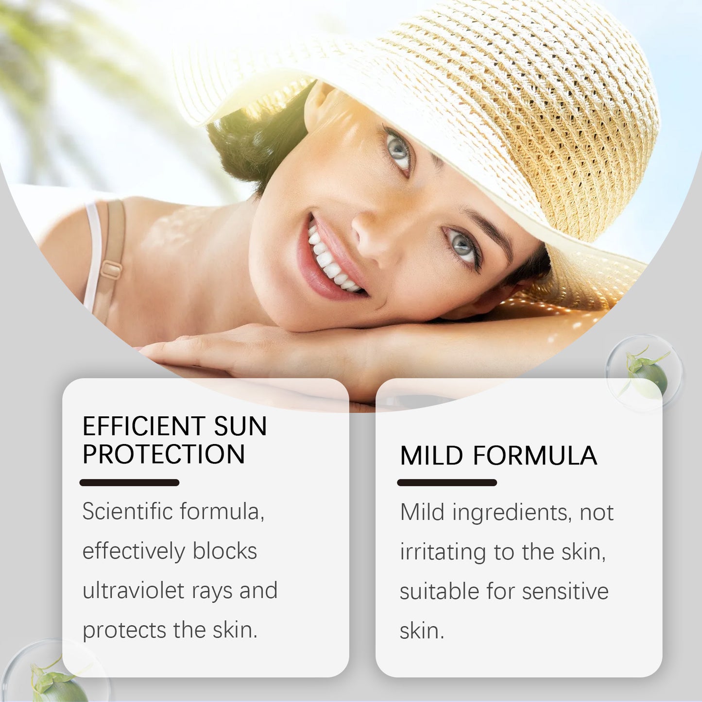 Moisturizing Face and Body Protection Cream with Aloe Vera