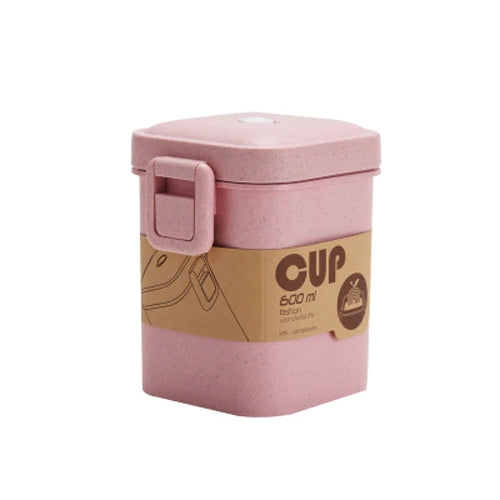 Microwave Oven Lunch Box Set with Seal Lock, Eco-Friendly PP Material