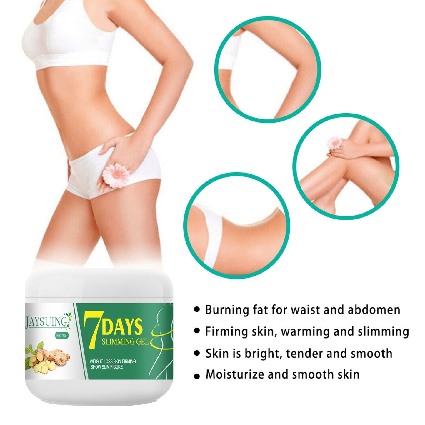 Ginger Slimming Cream for Abdominal Firming and Body Shaping