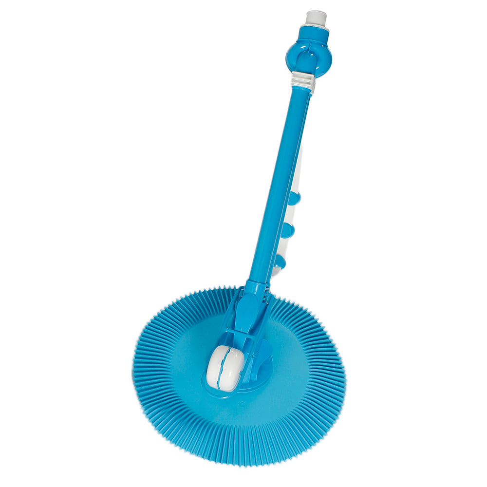 Automatic Pool Cleaner with 10 Hoses - Easy Install, Blue