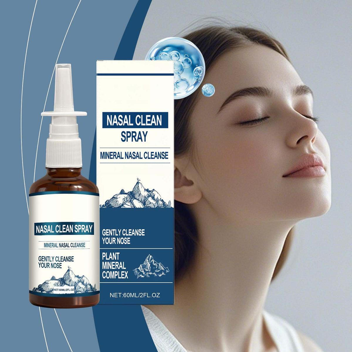 Gentle Nasal Cleansing Spray 60ml