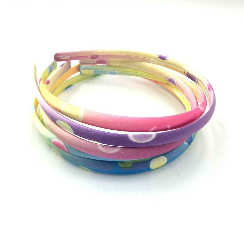 DIY Seamless Headband Cloth Wrap Hair Accessory Multiple Colors