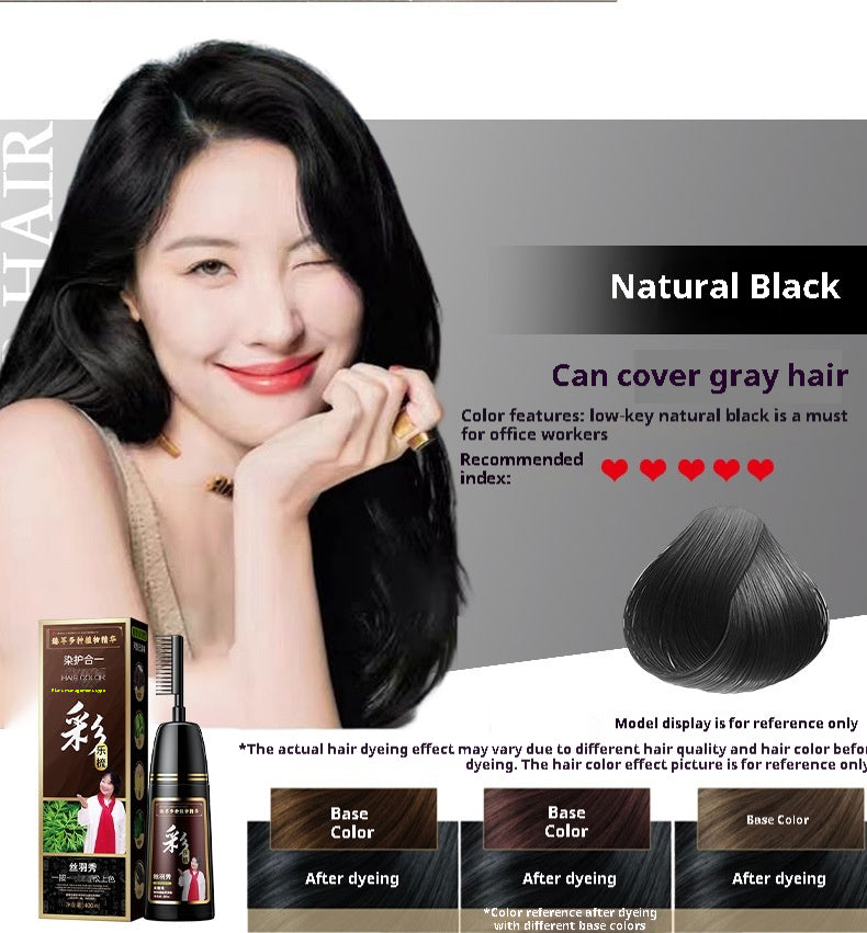 Hair Dye Color Cream for Covering White Hair - 400ml