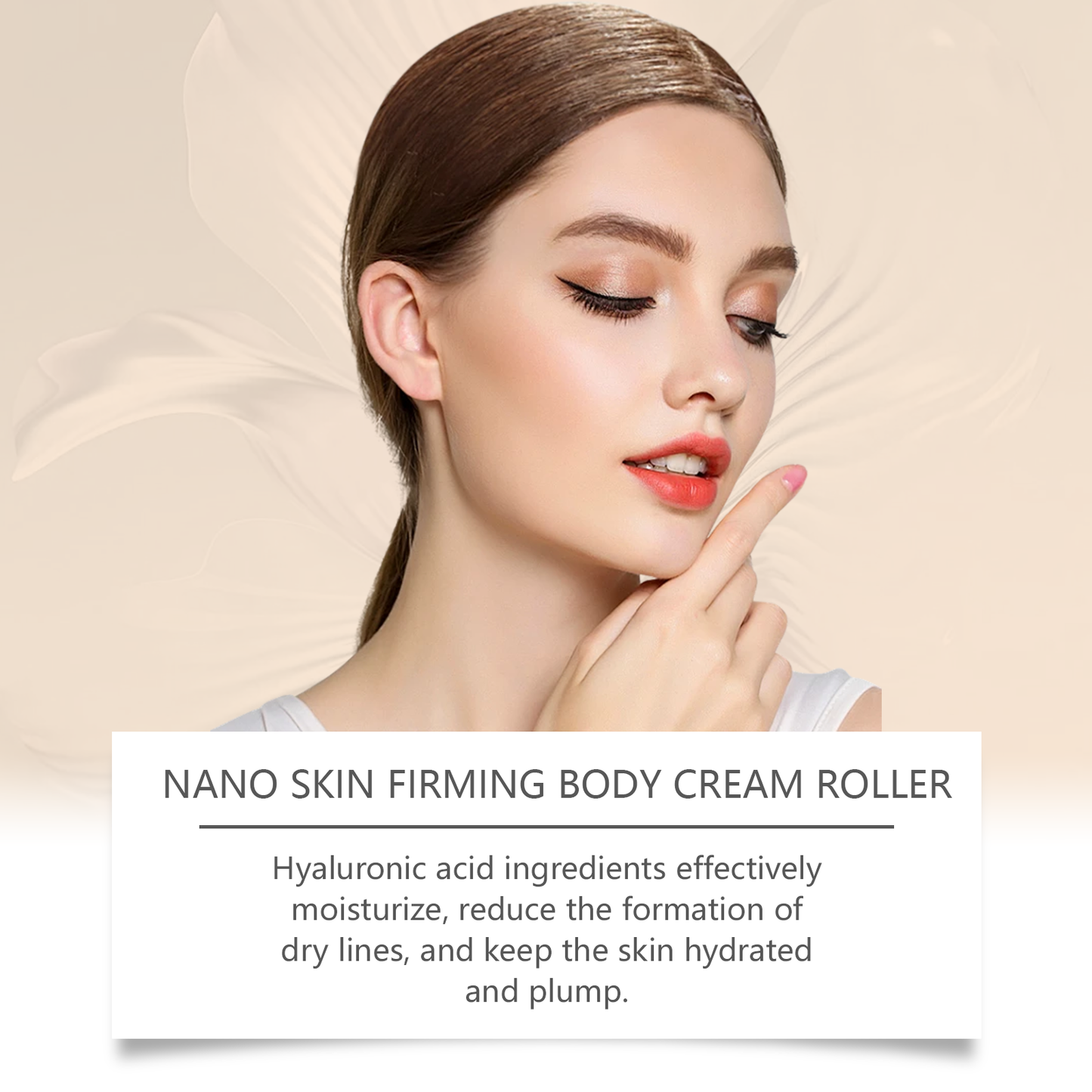 Firming Body Lotion Roller with Arnica & Squalane - Hydrating Skin Care