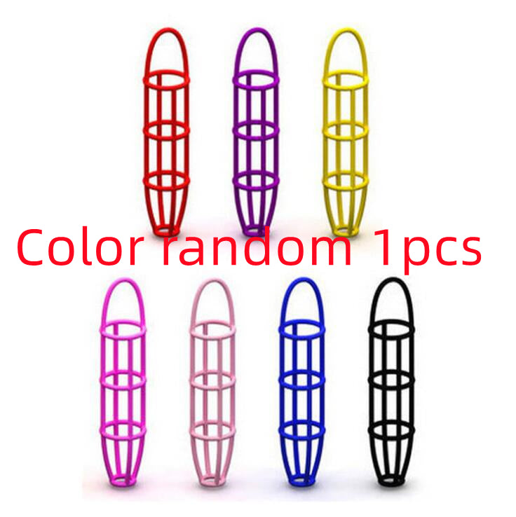 Men's Soft Rubber Ring for Delay Timing - Silicone Mesh Cover