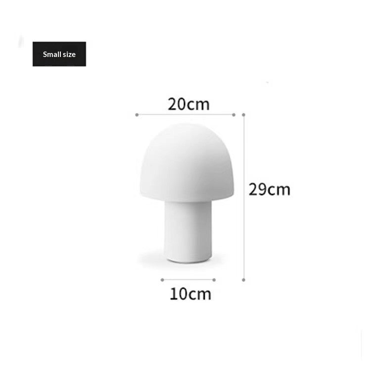 Minimalist LED Mushroom Table Lamp - Nordic Home Decor, Modern Night Light