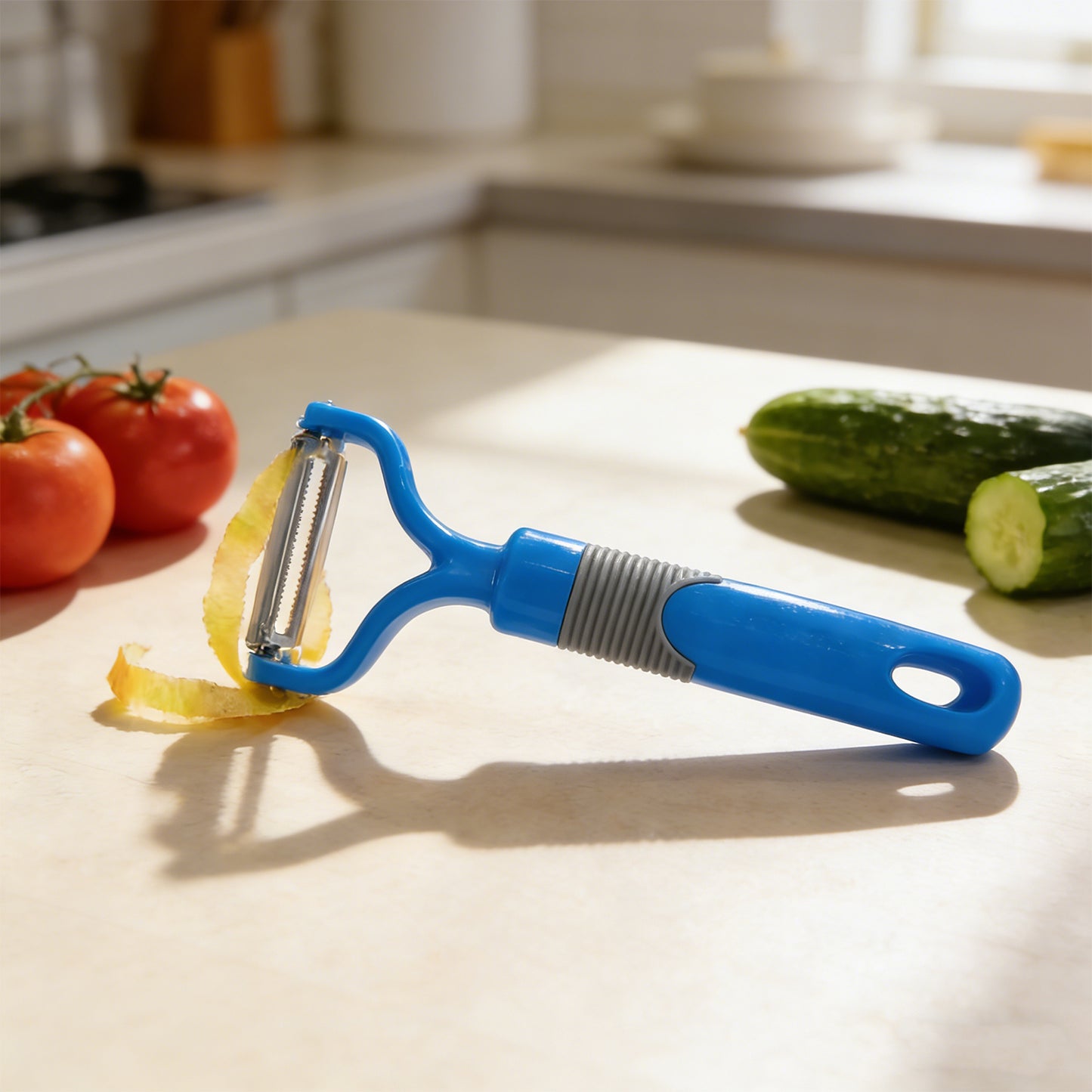Multifunction Kitchen Peeler - Blue
