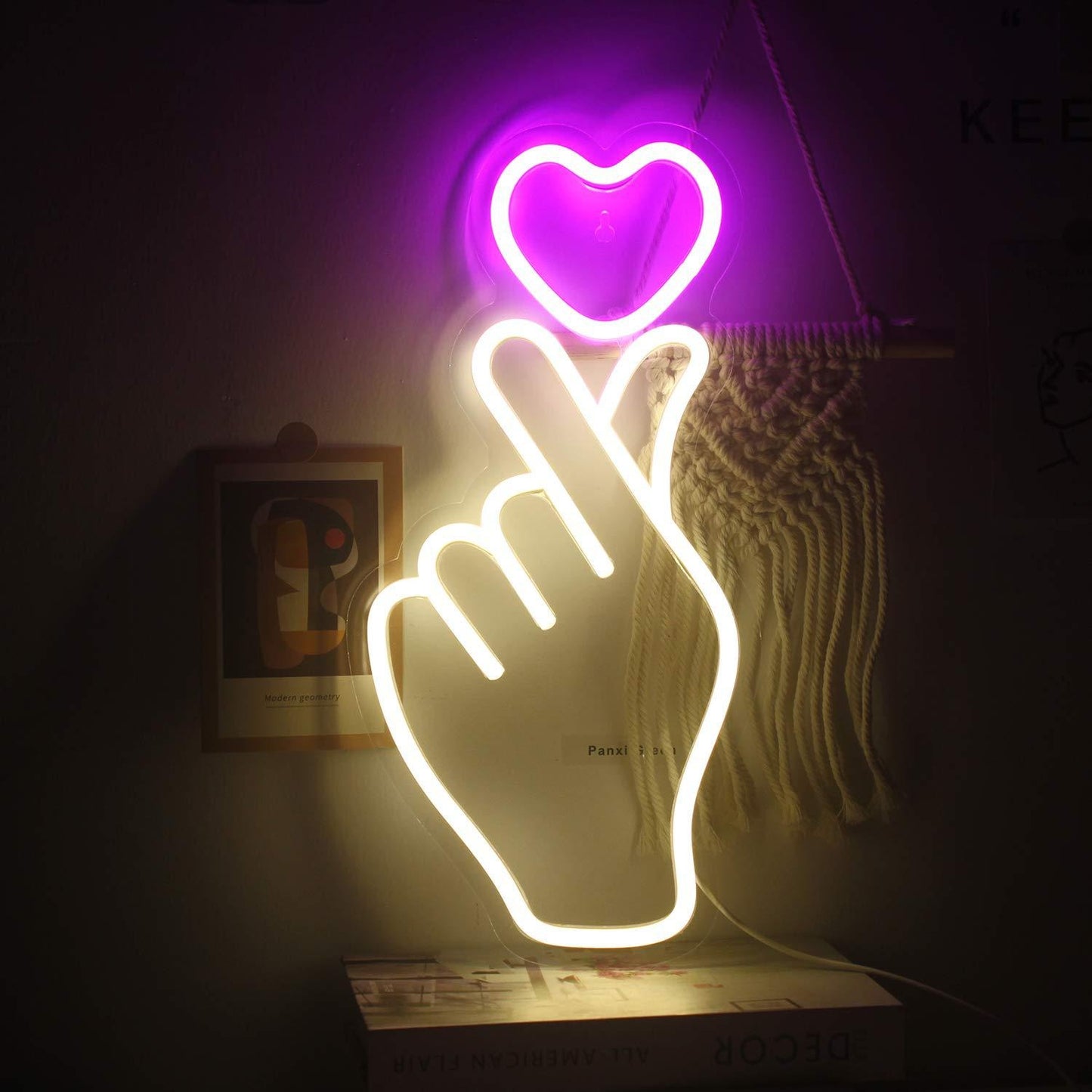 LED Neon Light Sports Bar Wall Decor - Glowing Pendant Light