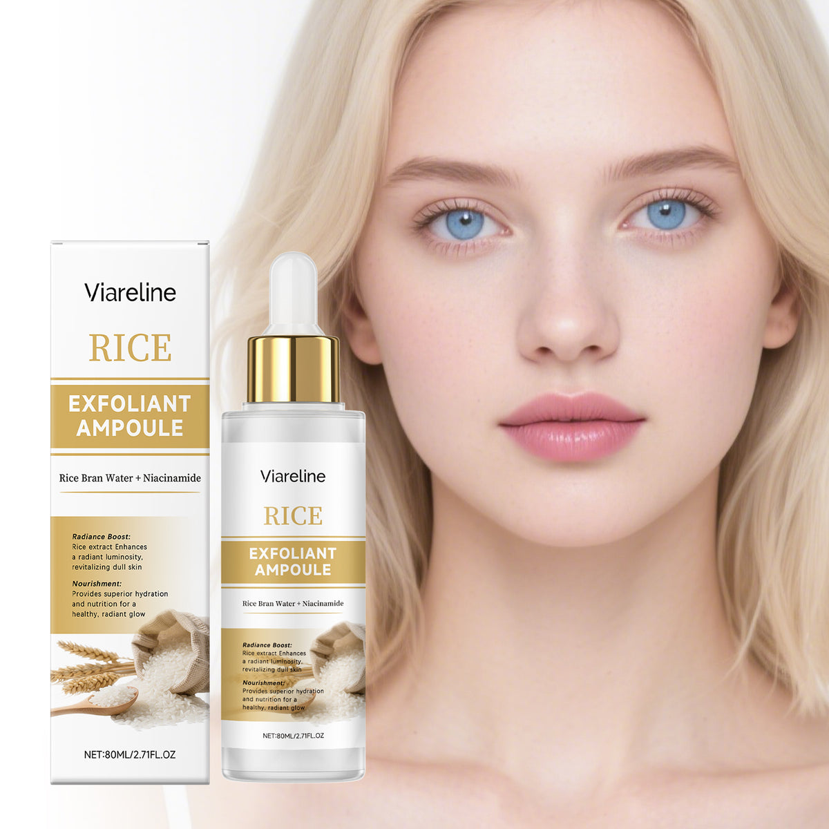 Rice Keratin Facial Essence Cleanser - 80ml