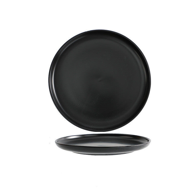 Nordic Ceramic Salad Plate - Multi-Color, 6/8/10 Inch, Elegant Kitchenware