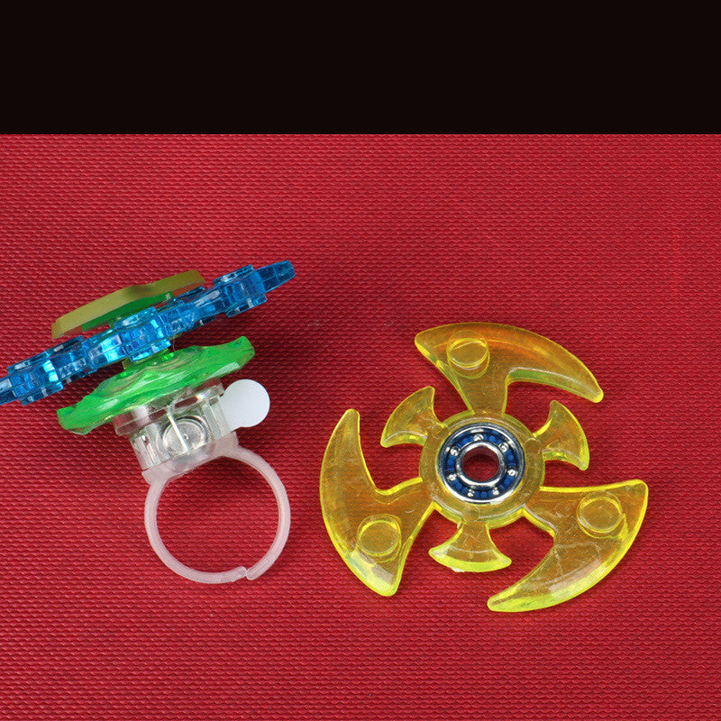 Halloween LED Finger Lights Glowing Ring Toy for Kids & Party Decor