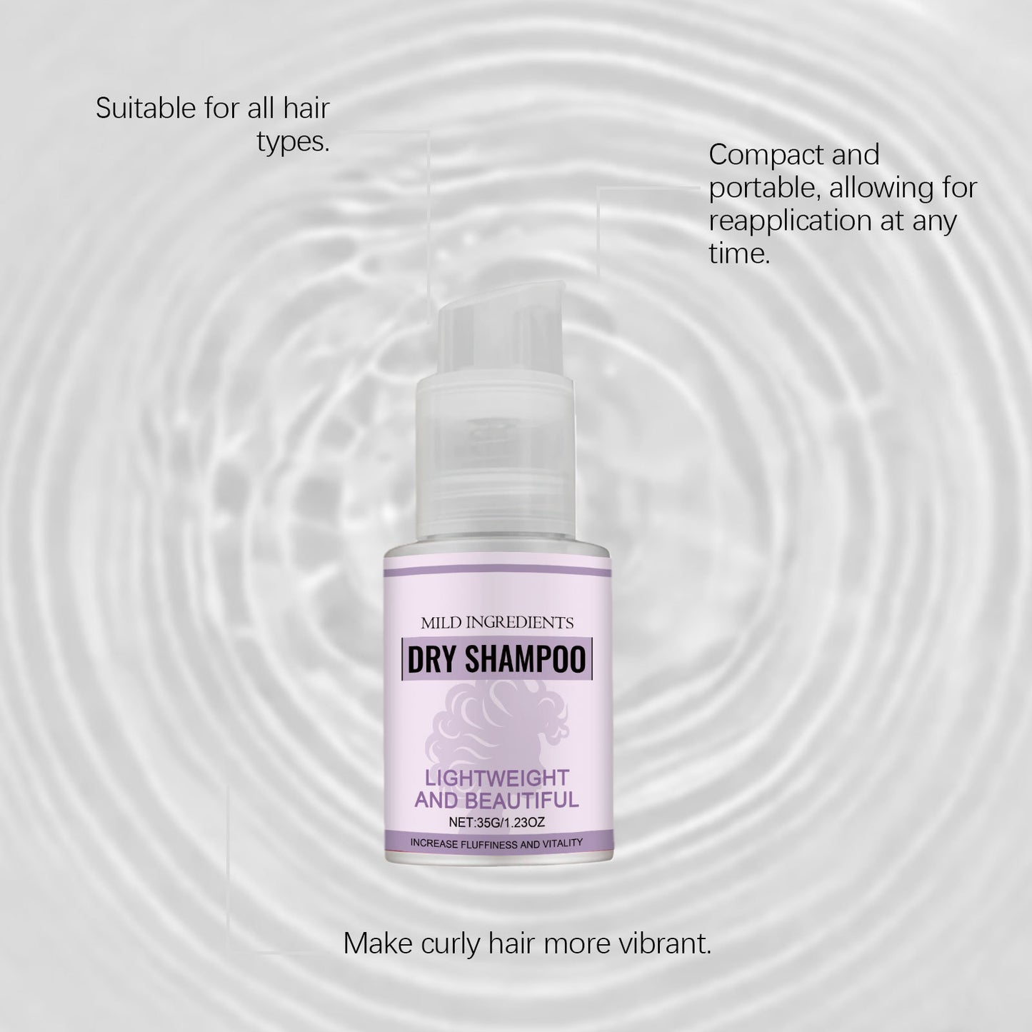 Wash-Free Hair Spray - 35g, Hair Styling & Hair Care Tool