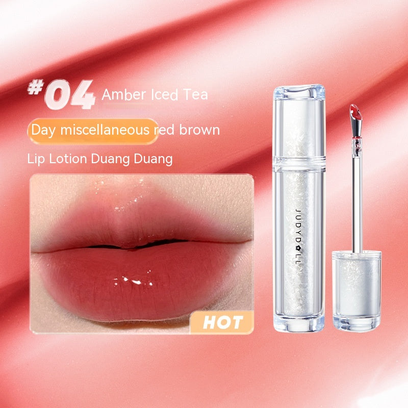 Moisturizing Lip Gloss Water Water Dew Lipstick Natural Shine Long Lasting