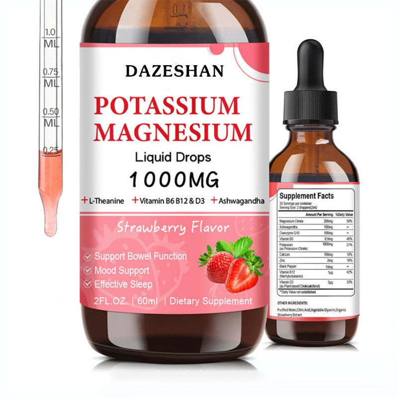 Potassium Magnesium Drops Sun Tanning Natural
