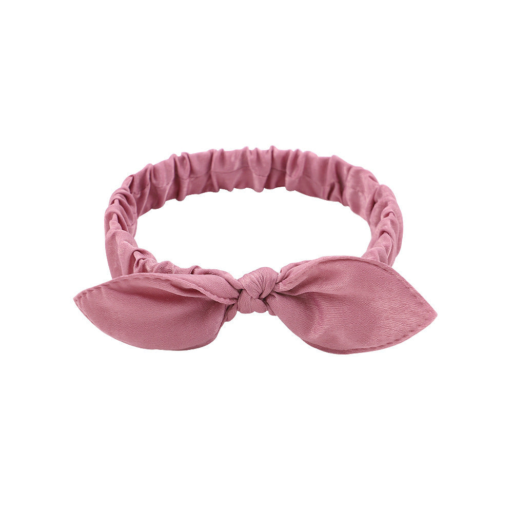 All-Match Satin Headband with Wide Side Hair Accessory - Multiple Colors