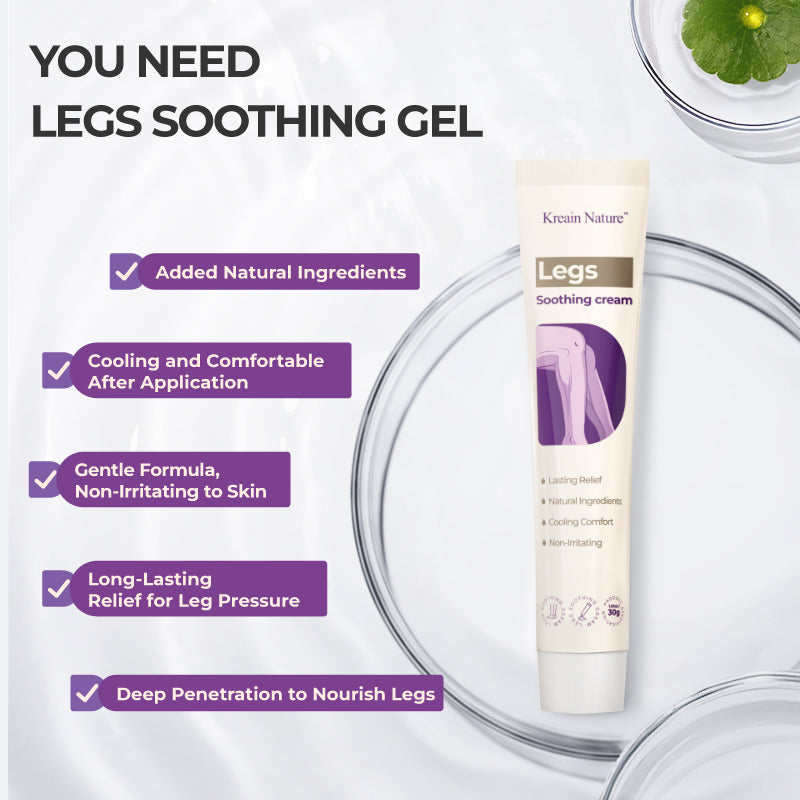 Varicose Vein Relief Cream with Centella Asiatica Root Extract